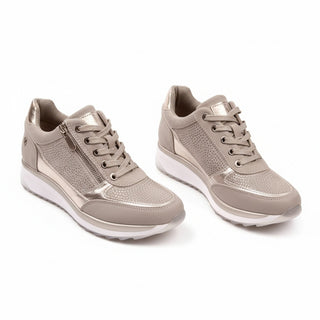 Lace-Up Zip Trainers for Women