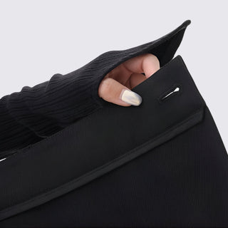 Wrap-Front Wide-Leg Trousers for Women